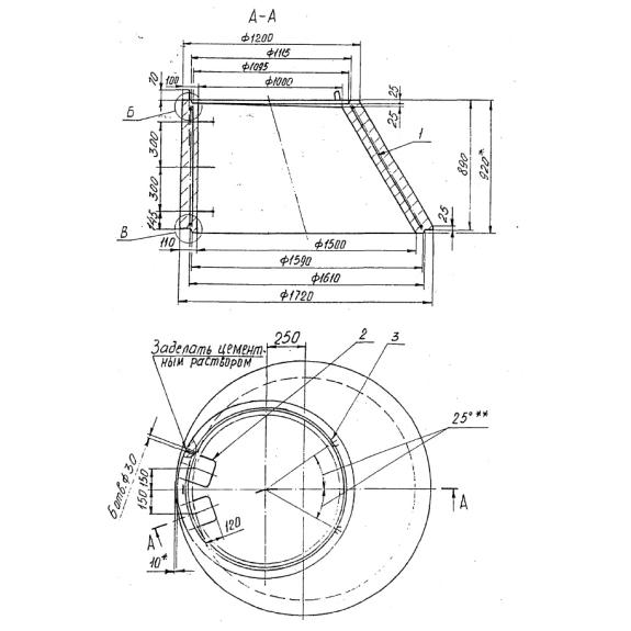 Большое фото товара - КСф 15/10-9 Н(Б) (Б3.003.1-1). Вариант №1